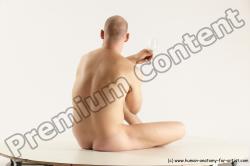 Sitting reference poses of Florian